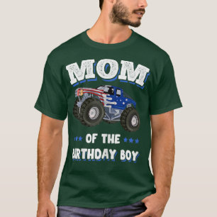 Kvinna Mamma i födelsedagsälaren Far Monster Tru T Shirt