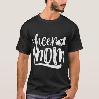 Kvinna Mamma, Megafon med hjärtaccent, Wo T Shirt