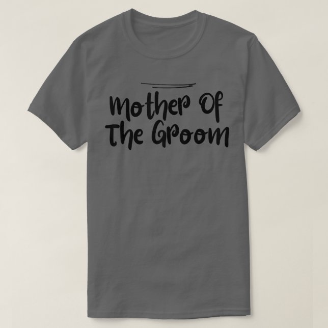 Kvinna Mamma, udda Mor i Groom T Shirt (Design framsida)