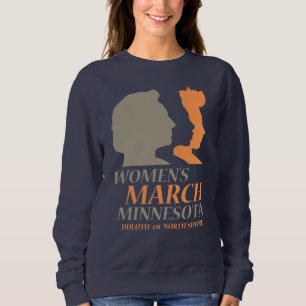 Kvinna mars Minnesota, Duluth upplaga T Shirt