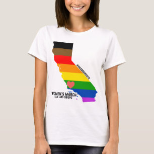 Kvinna mars SLO - LGBTQ Tee