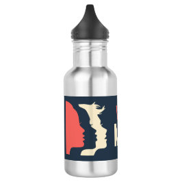 Kvinna mars SLO - vattenflaska