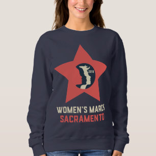 Kvinna marsSacramento unisex- Crewneck tröja