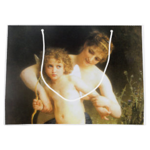 Kvinna med Cupid, Bouguereau