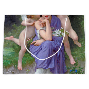 Kvinna med Cupid, Bouguereau