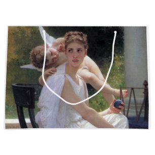 Kvinna med Cupid, Bouguereau
