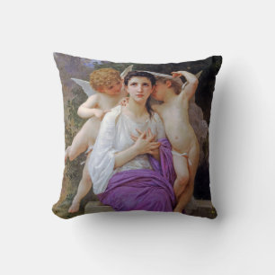 Kvinna med Cupid, Bouguereau Kudde