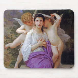 Kvinna med Cupid, Bouguereau Musmatta
