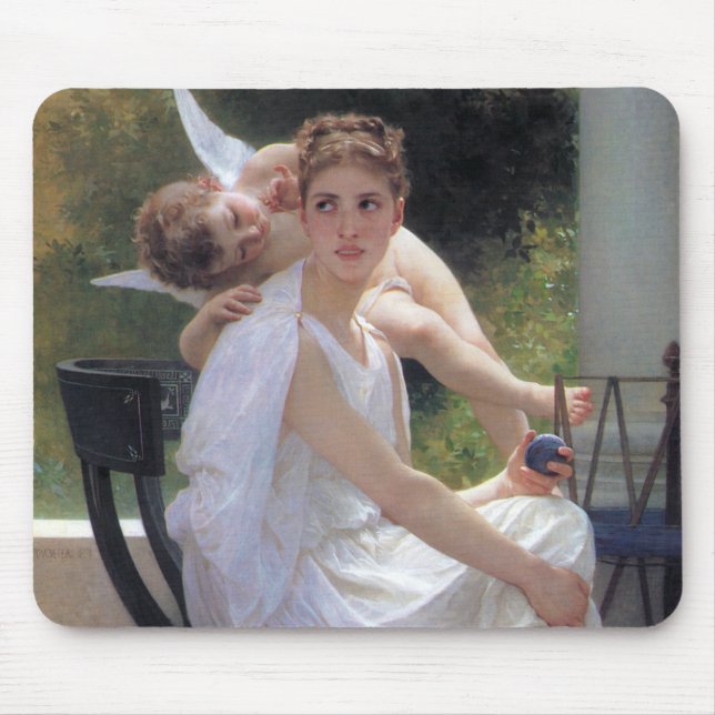Kvinna med Cupid, Bouguereau Musmatta (Framsidan)