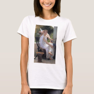 Kvinna med Cupid, Bouguereau T Shirt