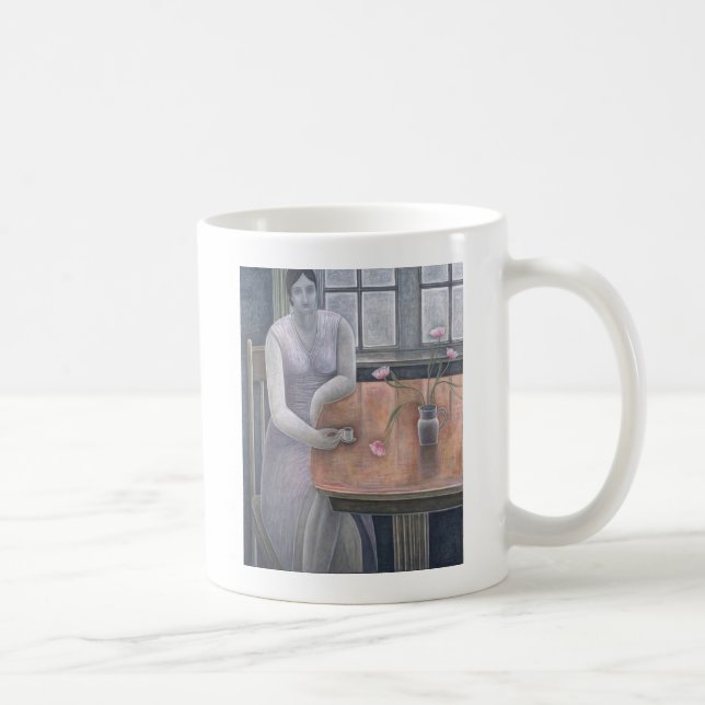 Kvinna med den små koppen 2007 kaffemugg (Höger)