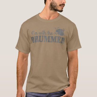 Kvinna med Drummer Drummer Drummer Drummer T Shirt