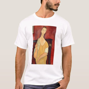 Kvinna med en fläkt 1919 t shirt