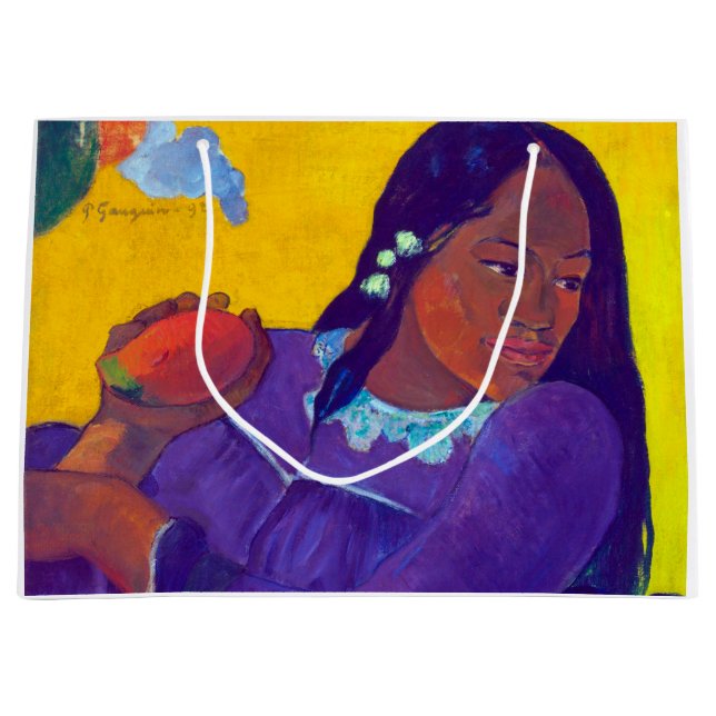 Kvinna med en Mango, Gauguin (Framsidan)