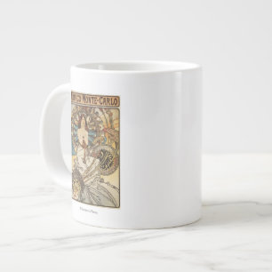 Kvinna med fjädrar - PLM-poster för järnvägsre Jumbo Mugg