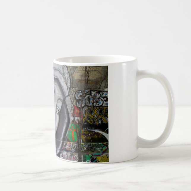 Kvinna med Grått-Huva Kaffemugg (Höger)
