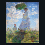Kvinna med parasol | Monet | Fototryck<br><div class="desc">Kvinnor med parasol är en 1875 målning av Fransk Impressionist Claude Monet.</div>