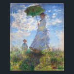 Kvinna med parasol | Monet | Fototryck<br><div class="desc">Kvinnor med parasol är en 1875 målning av Fransk Impressionist Claude Monet.</div>