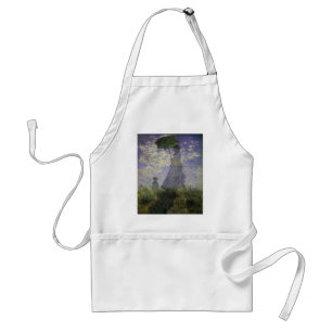 Kvinna med parasoll av Claude Monet, Vintage Art Förkläde