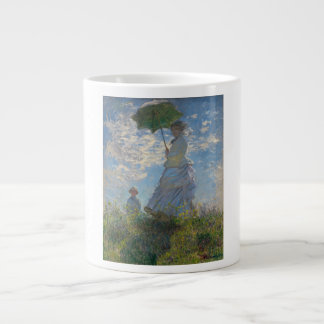 Kvinna med parasoll - Madame Monet och hennes son Jumbo Mugg