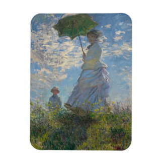 Kvinna med parasoll - Madame Monet och hennes son Magnet
