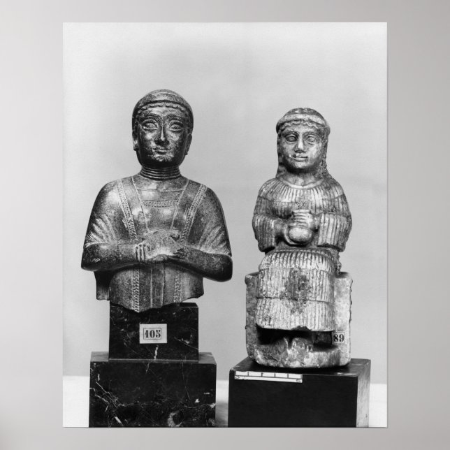 Kvinna med shawl poster (Framsidan)