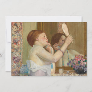 Kvinna med Spegel Frederick Carl Frieseke