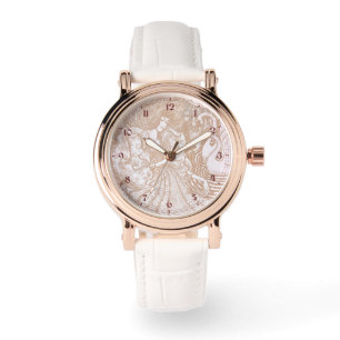 Kvinna med Svanar av Jan Toorop Armbandsur