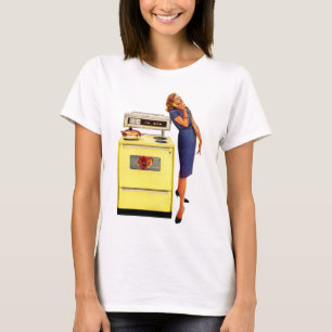 Kvinna med ugnen 1960 t shirt