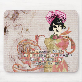 Kvinna Mind Digital Collage Musmatta