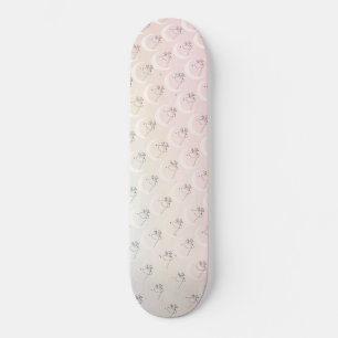 Kvinna Mini Skateboard Bräda 18,5 Cm