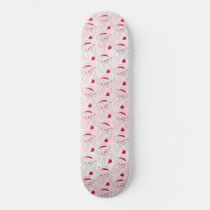 Kvinna Mini Skateboard Bräda 18,5 Cm