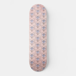 Kvinna Mini Skateboard Bräda 18,5 Cm