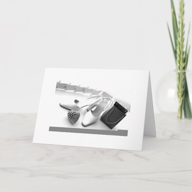 KVINNA MODE ÖNSKEMÅL KORT (Framsida)