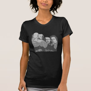 Kvinna Mount Rushmore av kompositörT-tröja Tee Shirt