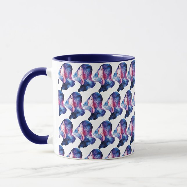 Kvinna Mugg (Vänster)