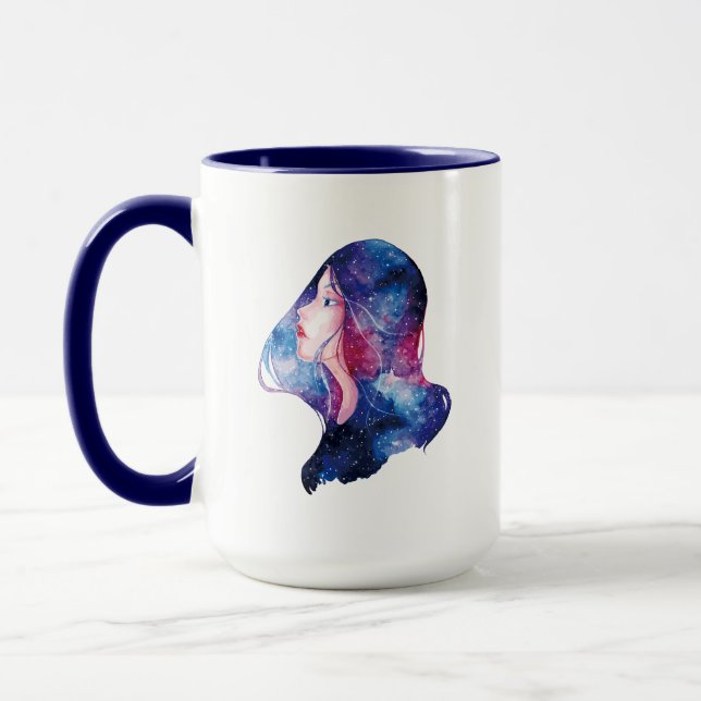 Kvinna Mugg (Vänster)