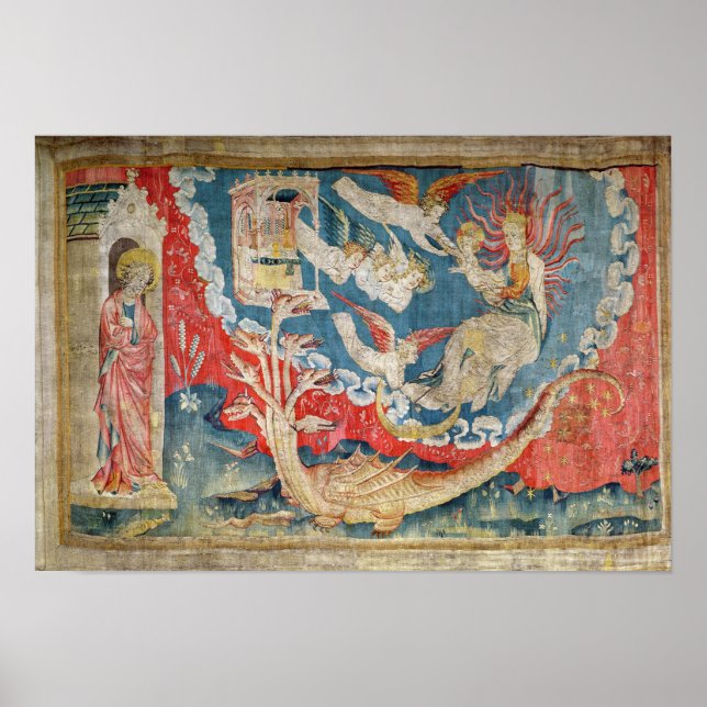 Kvinna nära Ge Birth och Underbaren Poster (Framsidan)