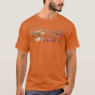 Kvinna nedåt t shirt