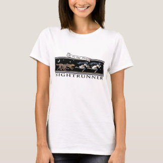 Kvinna Nightrunner utslagsplats Tee