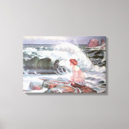 Kvinna och bön (Frantisek Kupka) Canvastryck