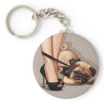 Kvinna- och pugdockor