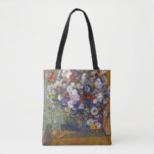 Kvinna och vas med blommor, Edgar Degas Tygkasse