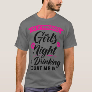 Kvinna om det föder flickor natten och dricker par t shirt