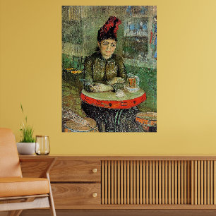 Kvinna på Café Tambourin, Poster