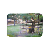 Kvinna på en bänk (av Edwin Austin Abbey)
