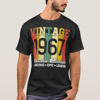 Kvinna på födelsedag Fantastisk 1967 T Shirt