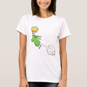Kvinna på min T-shirt