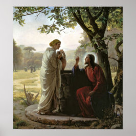 Kvinna på Religiösan Poster