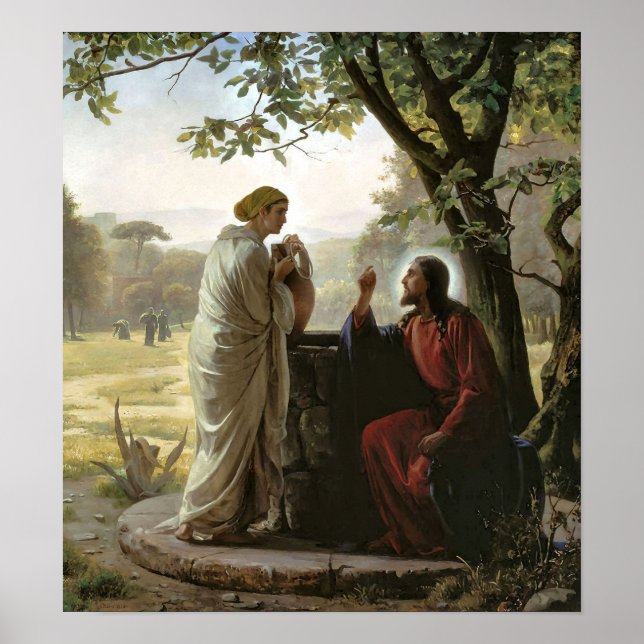 Kvinna på Religiösan Poster (Framsidan)